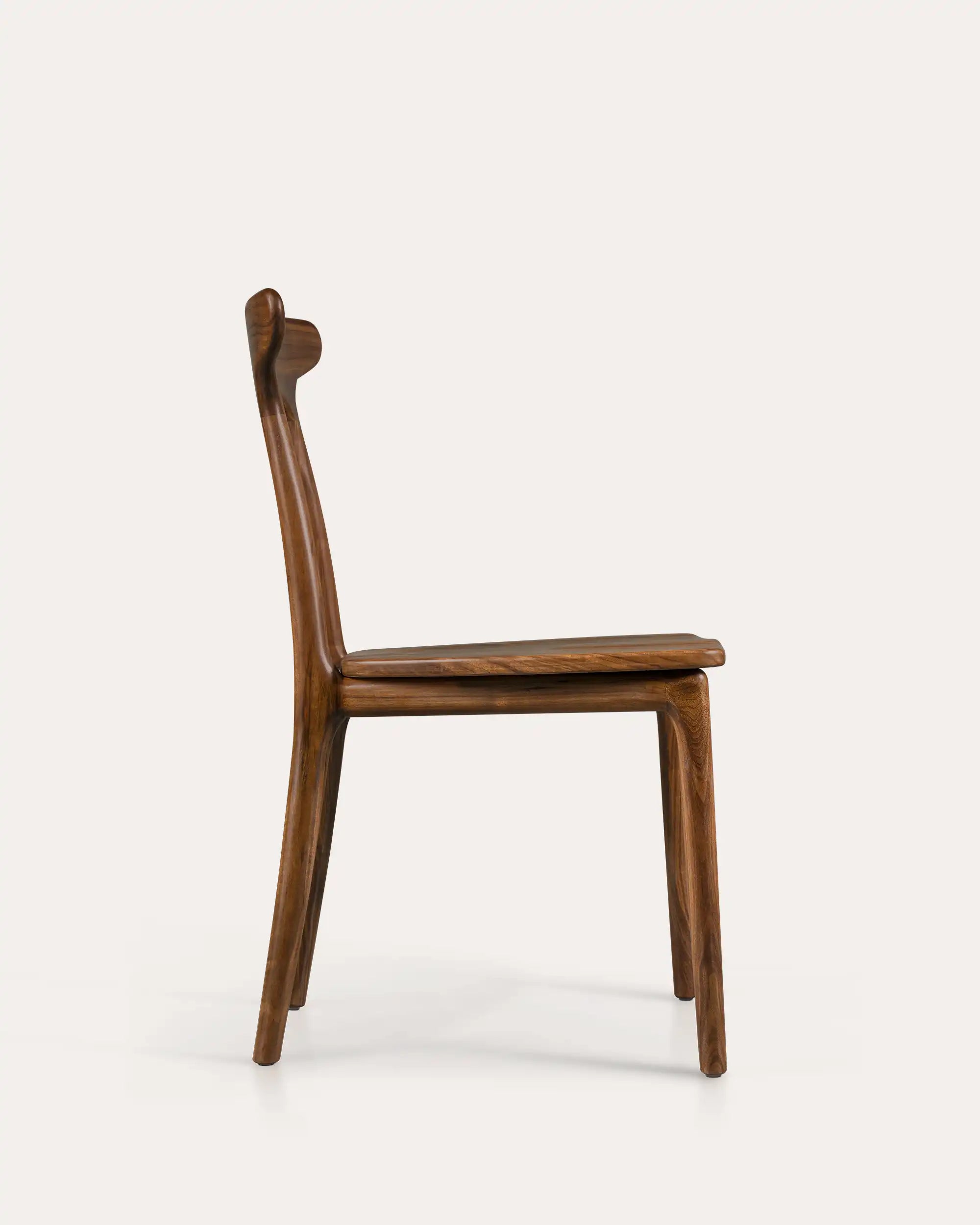 Franca Walnut T-Back Dining Chair